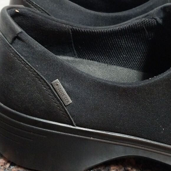 ECCO 9-9.5 Soft Wedge Fabric Slip On COMFORT Shoe... - Picture 2 of 8